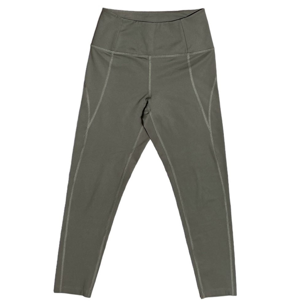 Girlfriend Collective Olive Green Athletic Leggings Sz S